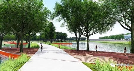 新津紅石涵養濕地景觀工程進展順利，生態畫卷徐徐展開